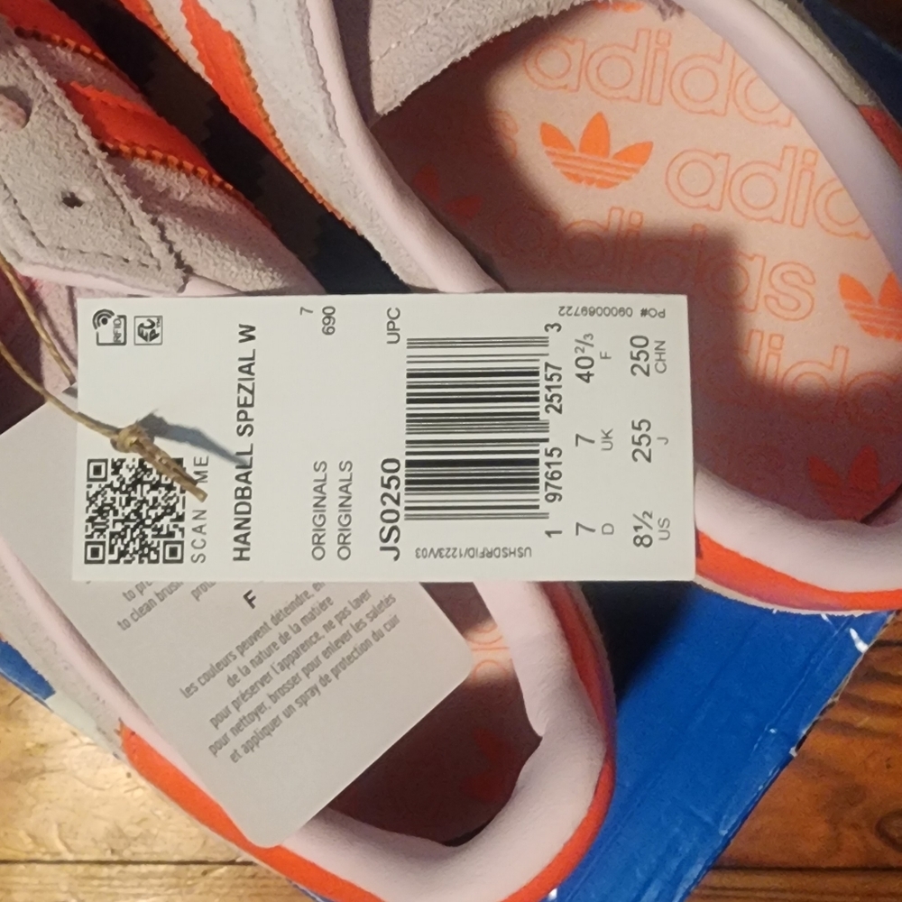 Womens Adidas Handball Spezial Size 8.5 NWT - Picture 6 of 6